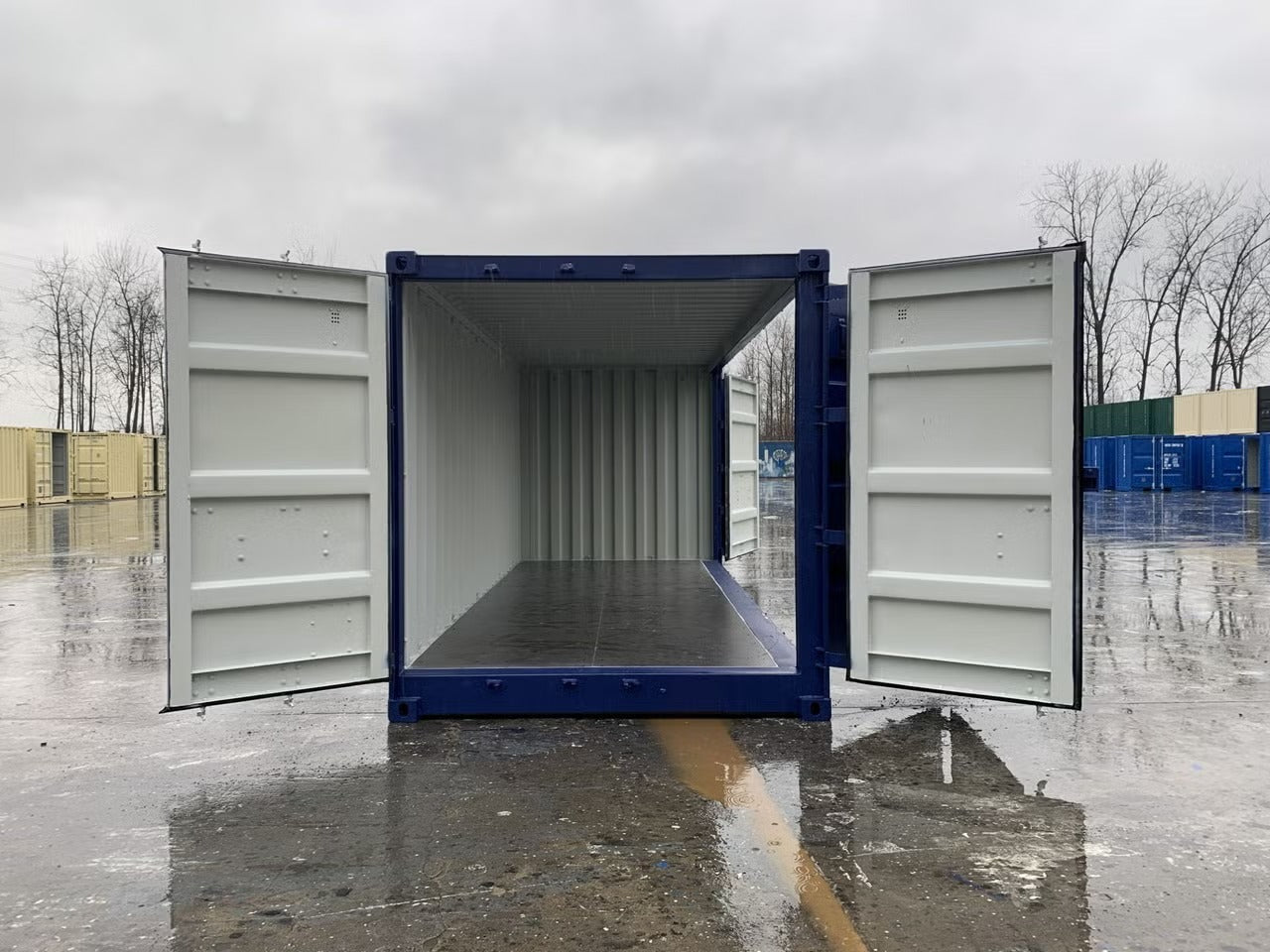 Container Maritime 20 Fuß ISO Open Side – Ouverture Latérale