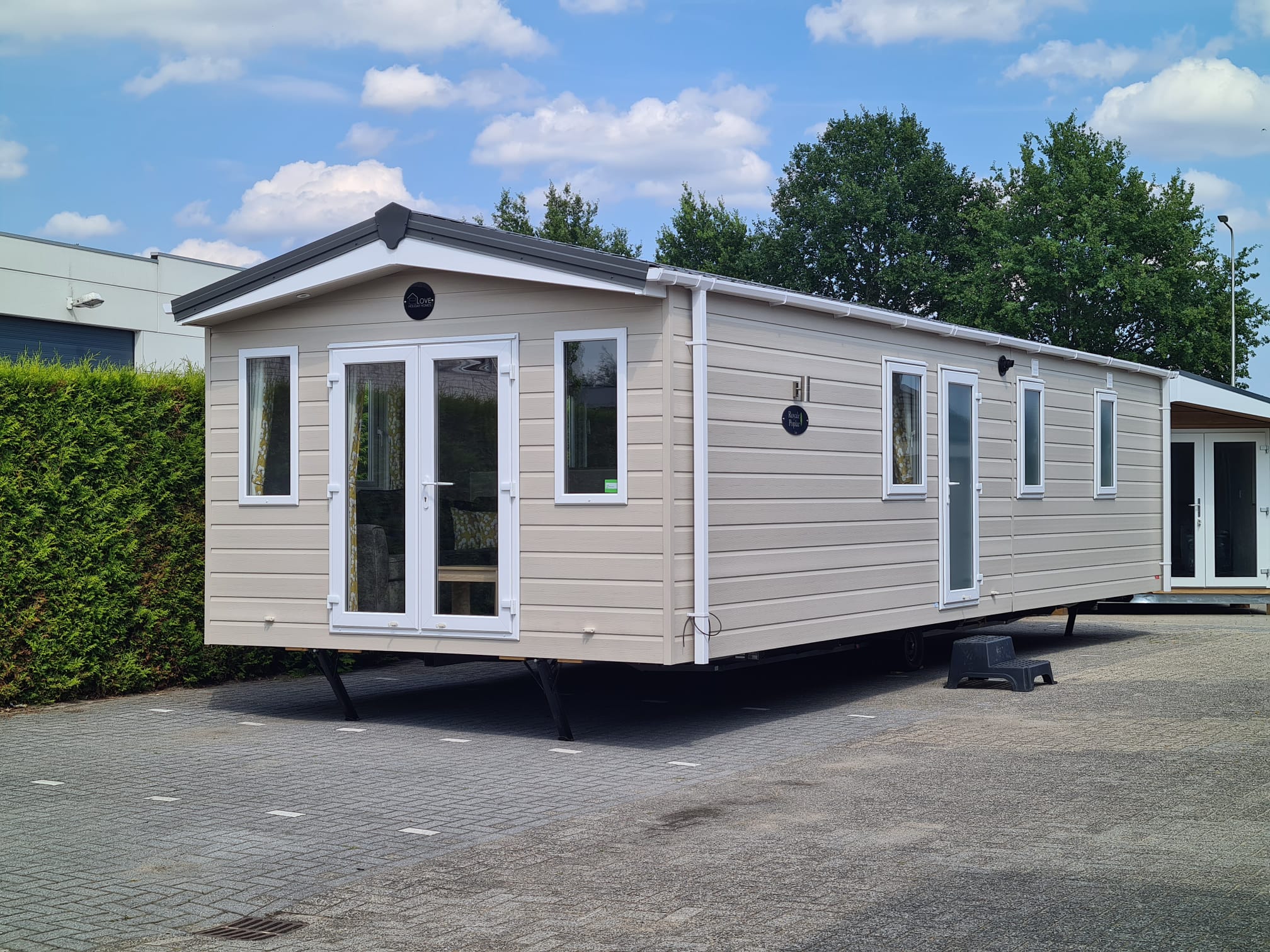 Mobilheim T2 und T3 WESTFALIA – 88 m² mit zwei Duschen